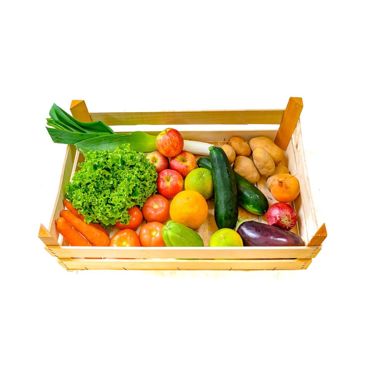 Panier de fruits et légumes